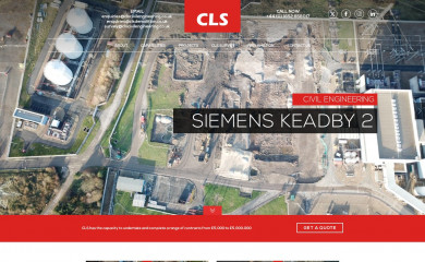 clscivilengineering.co.uk screenshot