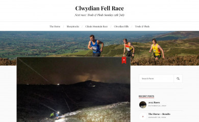 clwydianfellrace.org screenshot