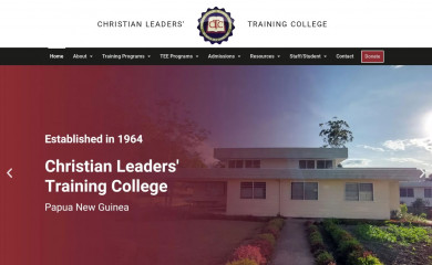 cltc.ac.pg screenshot