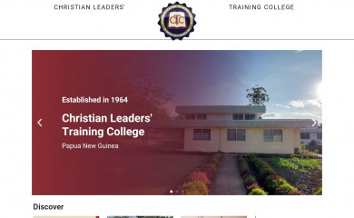 cltc.ac.pg screenshot