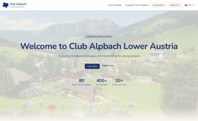 club-alpbach.at screenshot
