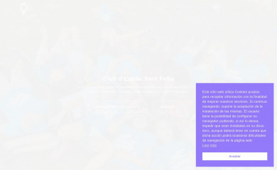 clubesplaisantfeliu.com screenshot