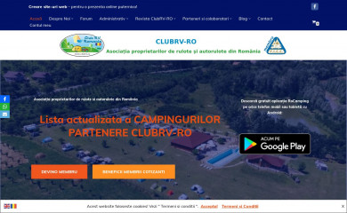 clubrv.ro screenshot
