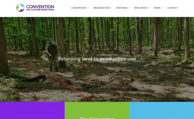 clusterconvention.org screenshot
