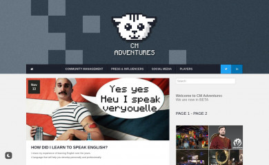 cm-adventures.com screenshot