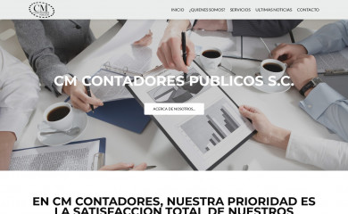 cmcontadores.com.mx screenshot