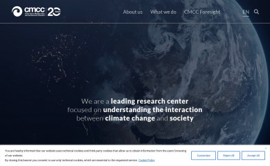 cmcc.it screenshot