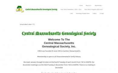 cmgso.org screenshot