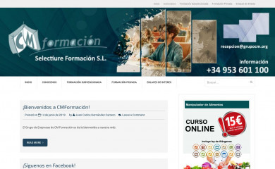 cmformacion.com screenshot