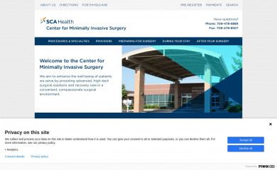 cmisurgery.com screenshot