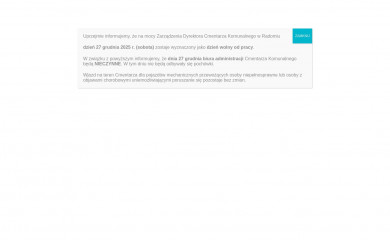 cmk.radom.pl screenshot