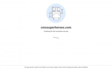 http://cmssuperheroes.com screenshot