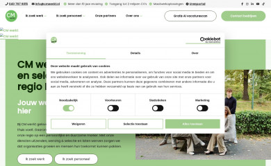 cmprojects.nl screenshot