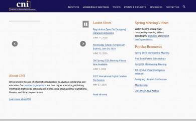 cni.org screenshot