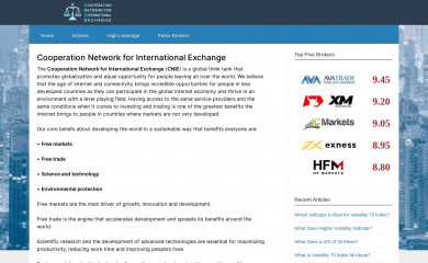 cnie.org screenshot