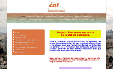 cnlcolombes.fr screenshot