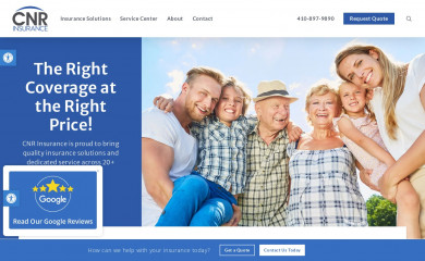 cnrinsurance.com screenshot