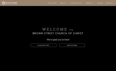 cocbrownstreet.org screenshot