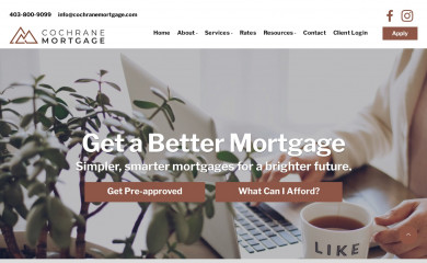 cochranemortgage.com screenshot