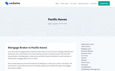 https://cockatoo.com.au/themes/pacific screenshot