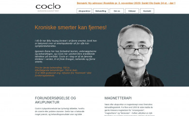 coclo-klinik.dk screenshot