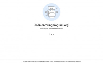 coamentoringprogram.org screenshot
