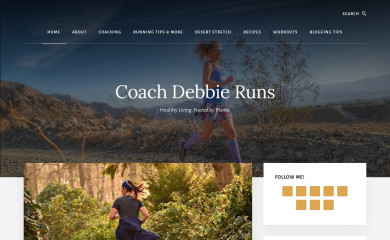 http://coachdebbieruns.com screenshot