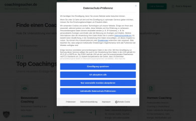 coachingsucher.de screenshot