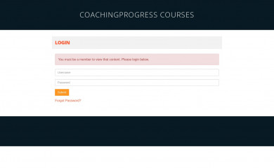 coachingprogress.com screenshot
