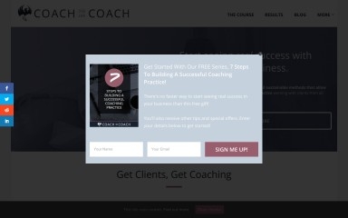 coachthelifecoach.com screenshot