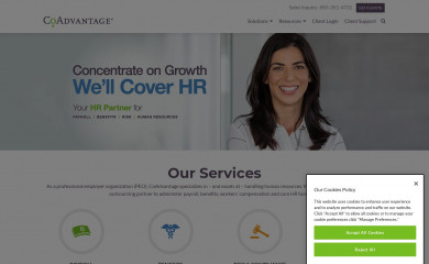 coadvantage.com screenshot