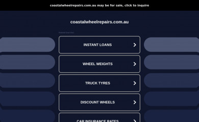 coastalwheelrepairs.com.au screenshot