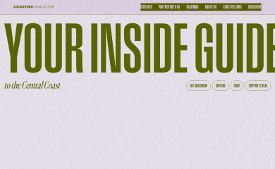 coastiesmag.com.au screenshot