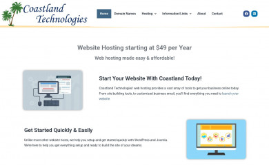 coastlandtech.com screenshot