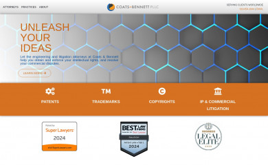 coatsandbennett.com screenshot