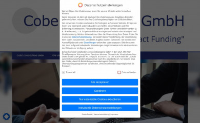 cobe-consulting.de screenshot