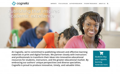 cognella.com screenshot