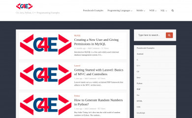 code4example.com screenshot