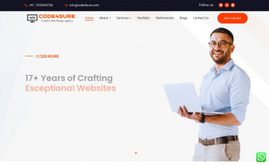 code4sure.com screenshot