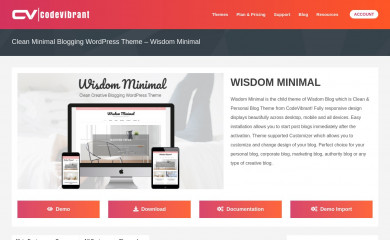 Wisdom Minimal screenshot