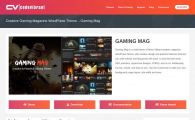 https://codevibrant.com/wpthemes/gaming-mag screenshot