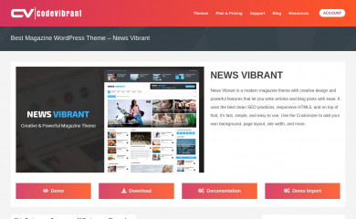 News Vibrant screenshot