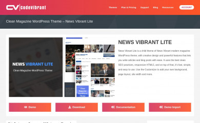 News Vibrant Lite screenshot