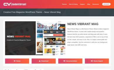 News Vibrant Mag screenshot
