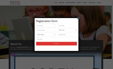 codexeducation.in screenshot