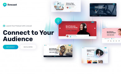 Livecast Child Theme screenshot