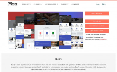 https://www.codemanas.com/downloads/busify/ screenshot