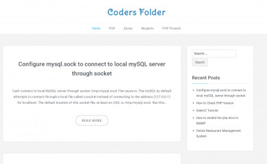 codersfolder.com screenshot