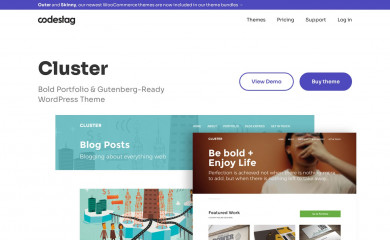 Cluster screenshot