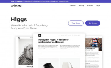 https://codestag.com/themes/higgs/ screenshot
